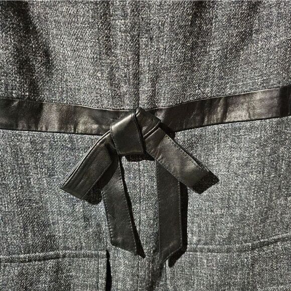 ROBERT RODRIGUEZ Tweed/Leather Dress - Size 8 - Picture 5 of 8